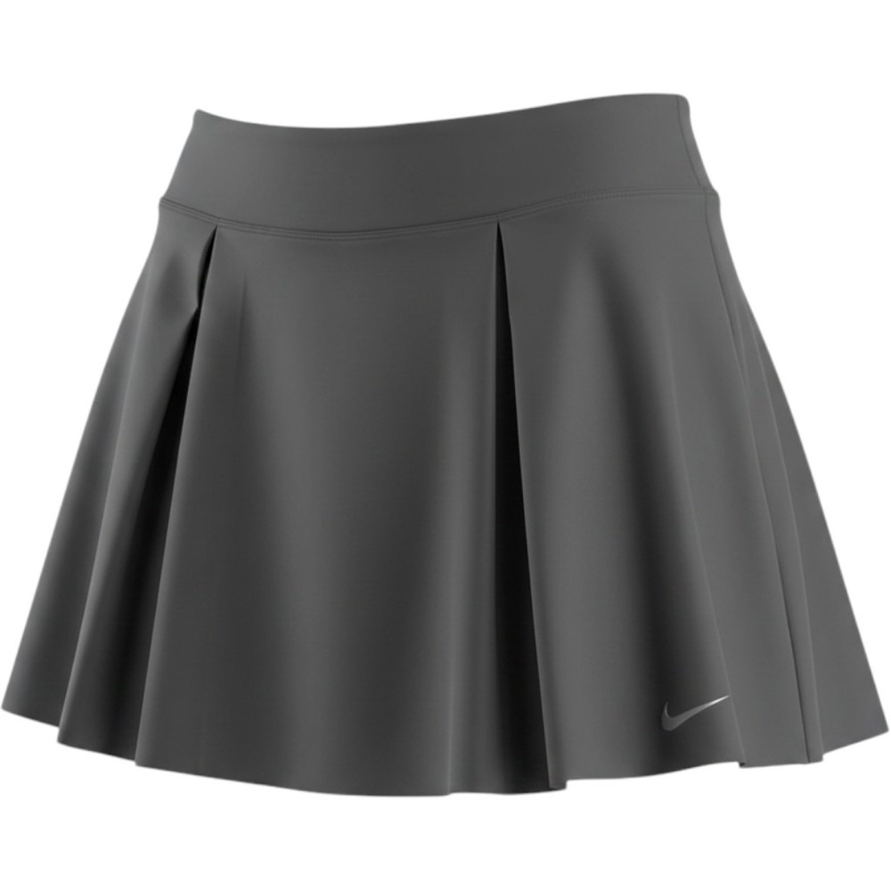 Nike Dri-FIT Tennis Skirt Black Pleated Athletic Skort Womens Medium 0102